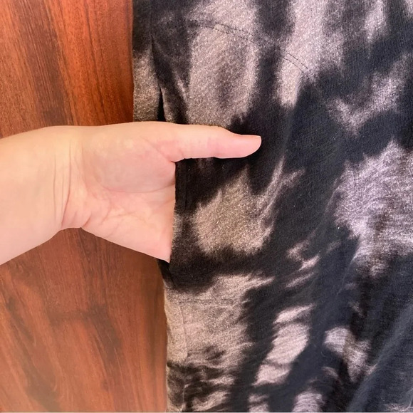 ATM Brown Tie-Dye Shift Dress Size Small Cotton Anthony Thomas Melillo - Picture 8 of 10